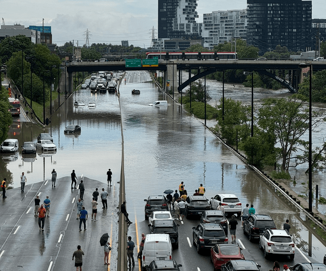 Toronto recupera la normalidad tras las inundaciones por lluvias torrenciales