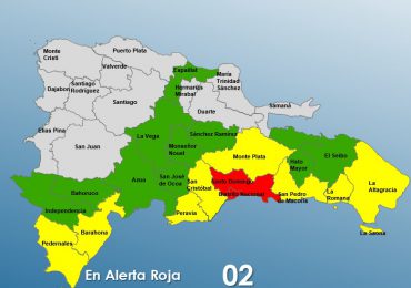 Santo Domingo y el Distrito Nacional en alerta roja por onda tropical y vaguada