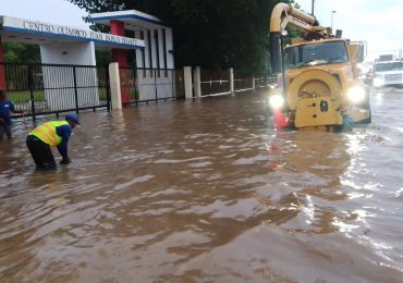 Alcaldía DN desplega brigadas para mitigar efectos de las fuertes lluvias