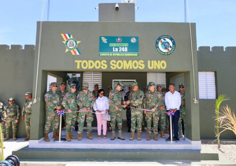 Ejército reinaugura Fortaleza “El Rodeo” y nuevas instalaciones del Destacamento “248” en Jimaní