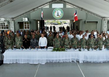 Ejército realiza graduación y lanzamiento del 2do. Batallón de Policía Militar en Santiago