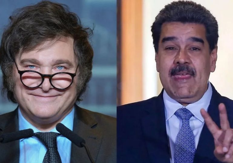 El Gobierno de Argentina ironizó sobre el "atrevimiento" de Maduro "de insultar" a Milei