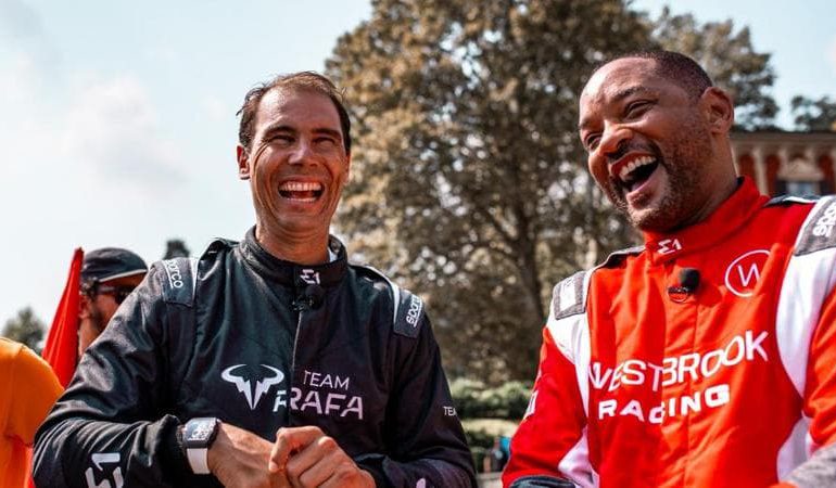 Will Smith y Rafa Nadal compiten en una carrera de Drag en el Lago de Como