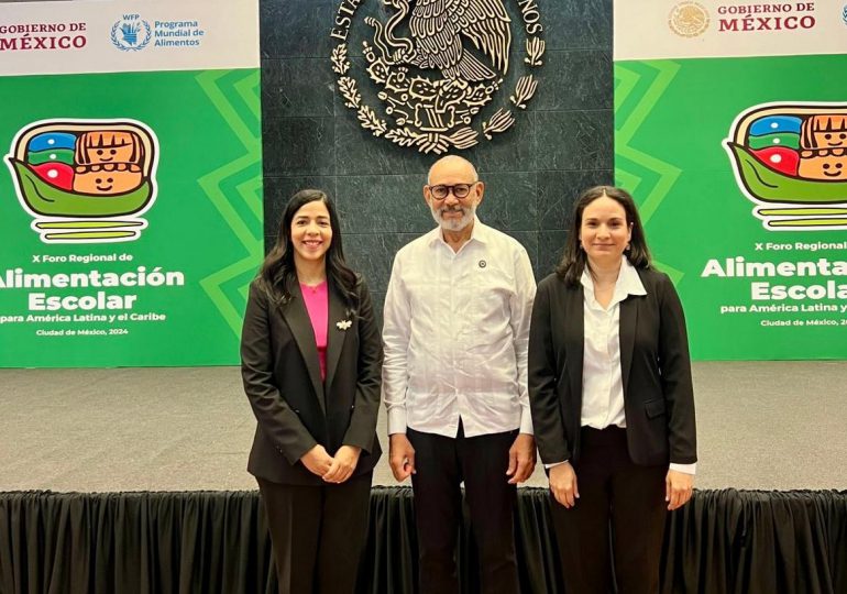 Programa Mundial de Alimentos desde México destaca compromiso del Inabie con alimentación escolar