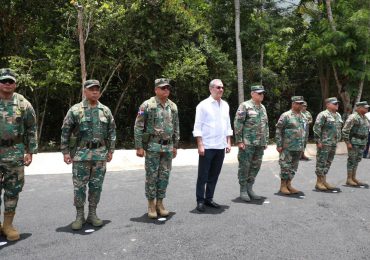 Presidente Abinader inaugura 20 instalaciones repartidas en el Campamento Militar 16 de Agosto, Sierra Prieta, SDN y en la Base Aérea