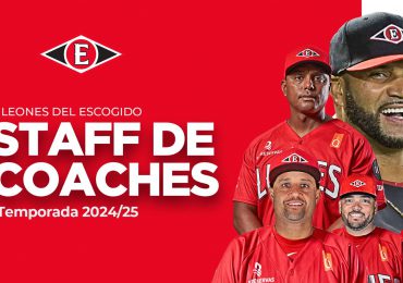 Leones del Escogido definen cuerpo técnico que acompañará al Pujols esta temporada