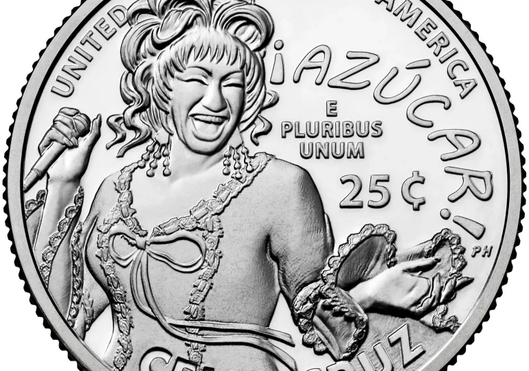 Moneda en honor a Celia Cruz es puesta en circulación en Estados Unidos