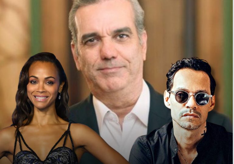 Marc Anthony y Zoé Saldaña asistirán a toma de posesión de Abinader