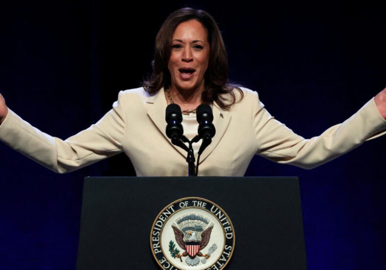 <strong>Kamala Harris consigue los votos para ser candidata demócrata en presidenciales de EEUU</strong>