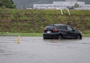 Tormenta tropical María toca tierra en Japón con intensas lluvias