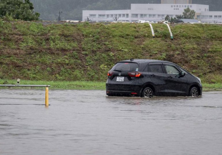 Tormenta tropical María toca tierra en Japón con intensas lluvias