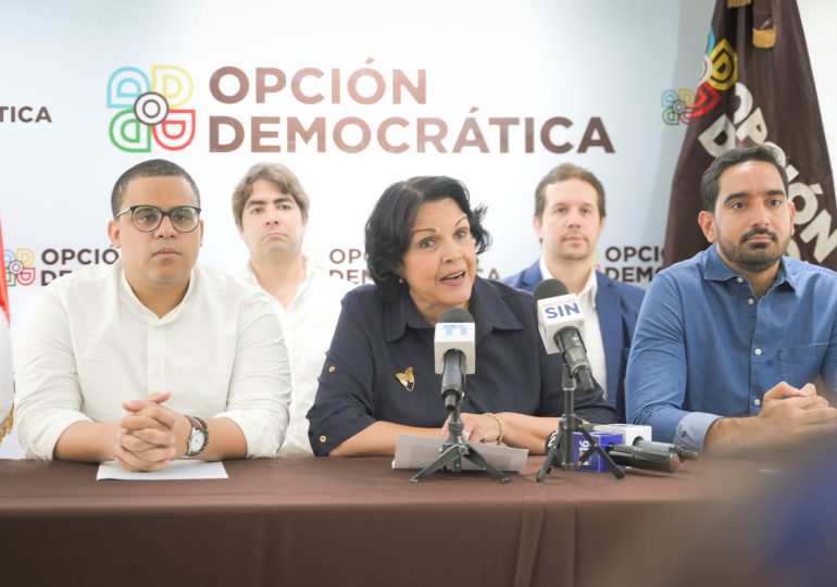 “El presidente y el PRM por un lado y la gente por el otro”, afirma Opción Democrática