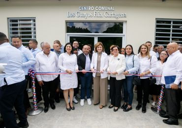 Vicepresidenta Raquel Peña encabeza diversas inauguraciones en el Cibao