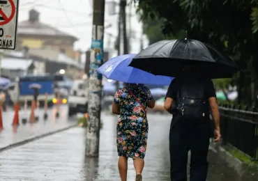 Vaguada provocará lluvias en algunas zonas del territorio nacional; continúan las temperaturas calurosas