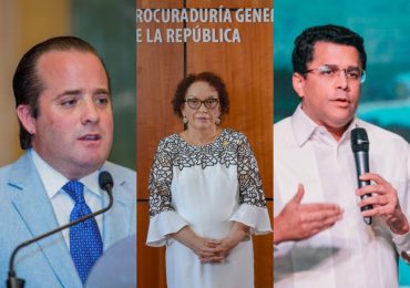 José Paliza, Miriam Germán y David Collado en el top de los funcionarios más conocidos