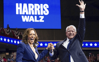 Kamala Harris y Tim Walz se presentan a los estadounidenses en su primer mitin en Filadelfia