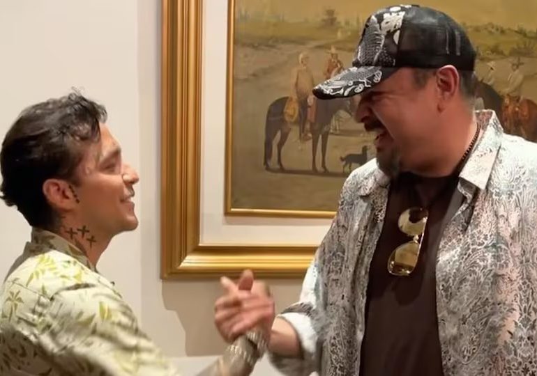 Pepe Aguilar celebra su cumpleaños con la presencia de su nuevo yerno, Christian Nodal