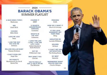 Barack Obama publica su lista musical de verano 2024