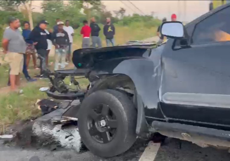 Accidente de tránsito en la autopista Ecológica deja dos fallecidos