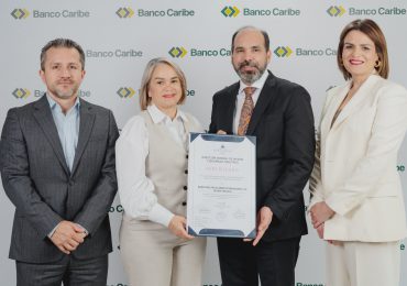 Banco Caribe alcanza el 97% de sus sucursales certificadas en seguridad y salud laboral