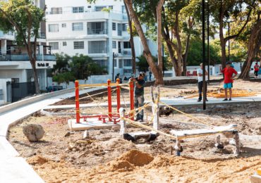 Alcaldía del Distrito Nacional trabaja simultáneamente en la construcción de seis parques en la capital