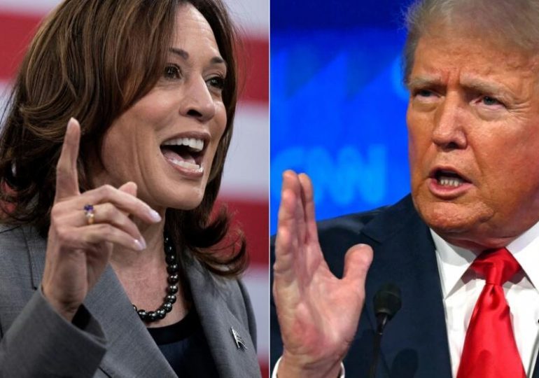 Polémica entre Harris y Trump sobre fecha de debate presidencial