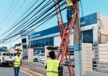 Alcaldía del DN inicia proyecto para mejorar la estética del tendido eléctrico en vías principales