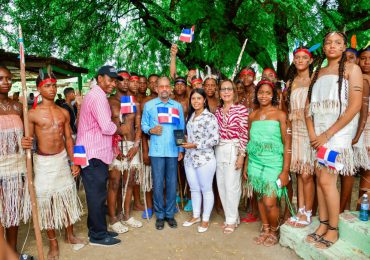 Efemérides Patrias conmemora el Día del Cacique Enriquillo en Pueblo Viejo, Azua