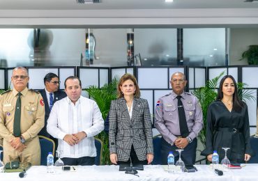 Vicepresidenta Raquel Peña supervisa progreso de iniciativas de seguridad ciudadana