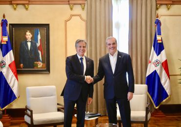 Presidente Abinader recibe en visita oficial al secretario de Estado norteamericano, Antony Blinken