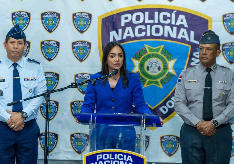 Ministra Faride Raful informa fueron incautadas 337 armas ilegales de las calles