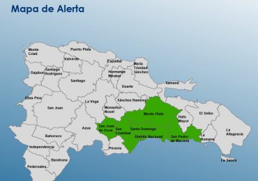 COE amplía provincias en Alerta Verde por lluvias