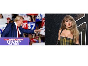 Trump afirma que odia a la cantante Taylor Swift, quien dio su apoyo a Kamala Harris