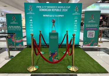 El trofeo de la Copa Mundial Femenina Sub-17 de la FIFA estará mañana en Ágora Mall