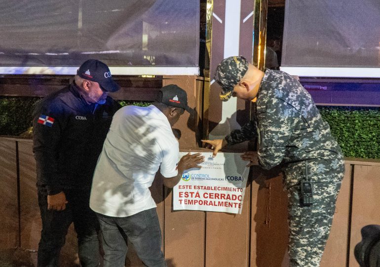 Operación Garantía de Paz intervienen cien centros nocturnos en el DN y SDE