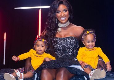 Amara La Negra comparte su faceta como madre mientras enseña a sus hijas a modelar