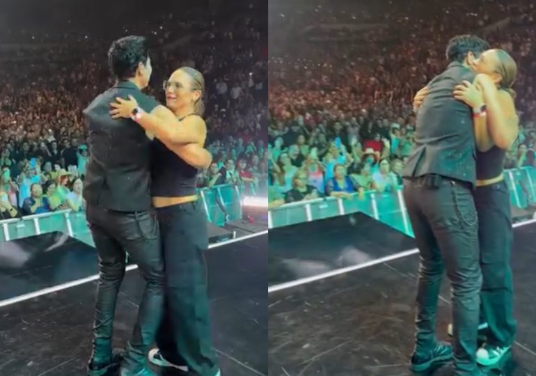 Chayanne cumple el sueño de la actriz Angélica Vale; bailan a ritmo de bachata