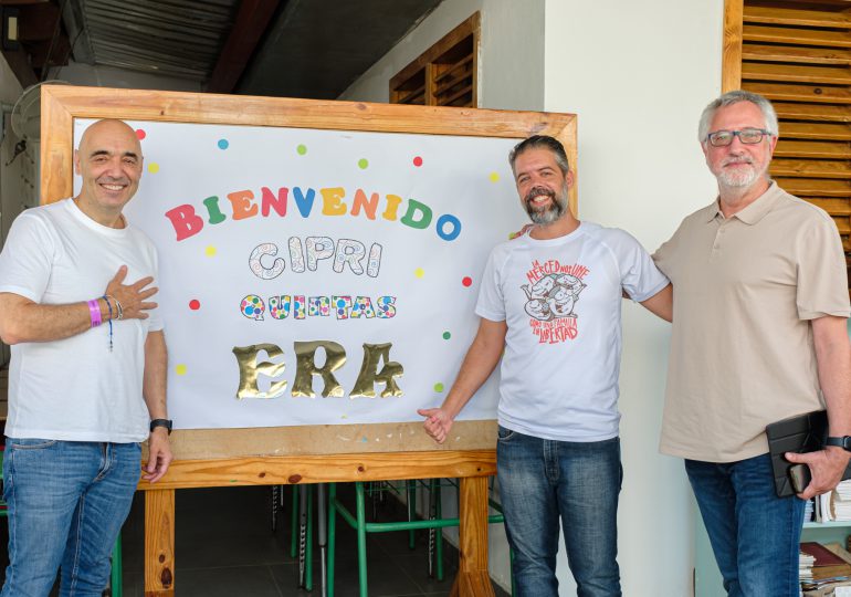 Cipri Quintas visita Fundación La Merced