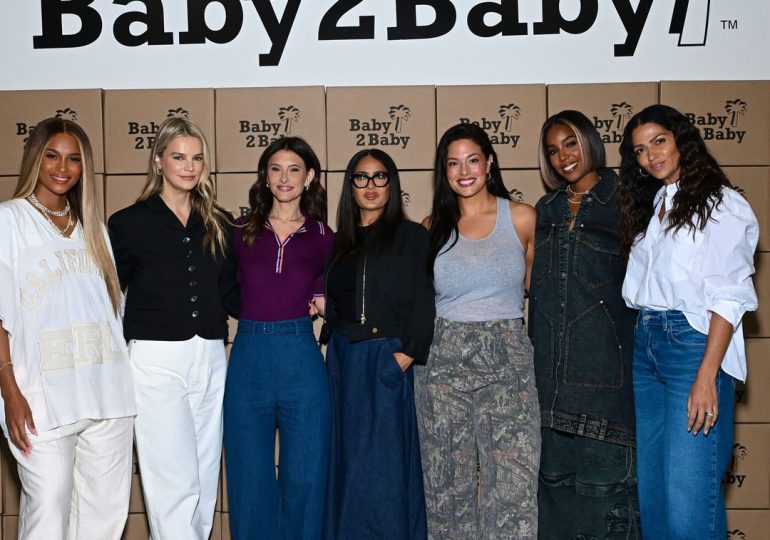 Salma Hayek se une a Baby2Baby en una nueva iniciativa de salud materna en Nueva York