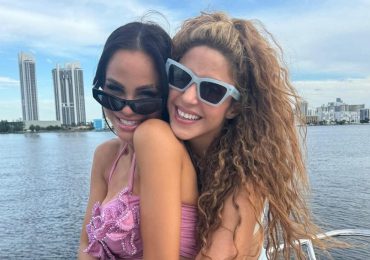 Natti Natasha celebra el estreno de "Soltera" junto a Shakira