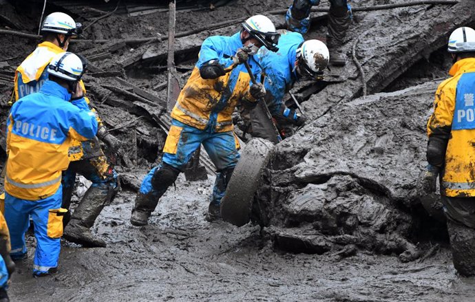 Al menos siete muertos por fuertes lluvias en el centro de Japón