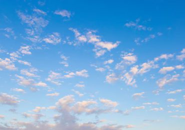 Prevén este martes un cielo con nubles dispersas y pocas lluvias