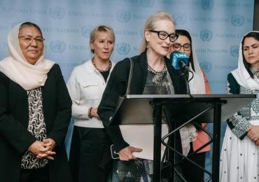 Meryl Streep dice en la ONU que hasta una ardilla tiene más libertad que una mujer afgana