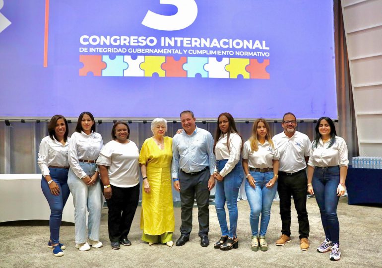 Congreso Internacional de Integridad Gubernamental reafirma voluntad del Gobierno del presidente Abinader, afirma Porcella