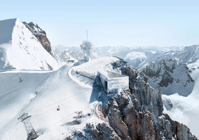 Inusual masa de aire polar deja acumulaciones de nieve en los Alpes suizos