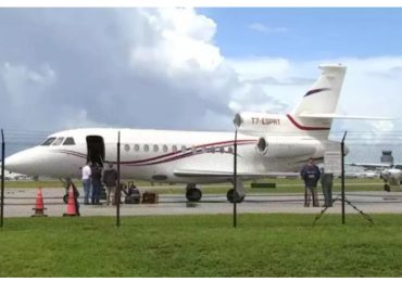 Trasladan a la Florida, EEUU, el avión de Maduro confiscado en RD