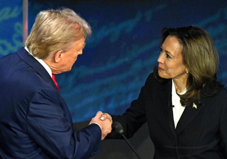 El debate entre Trump y Harris fue seguido por 57,5 millones de personas