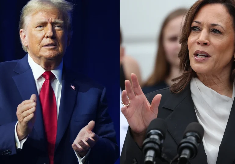 Harris se declaró “agradecida de que esté a salvo” en una llamada a Trump