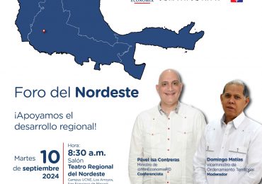 Ministerio de Economía apoya el Foro del Nordeste