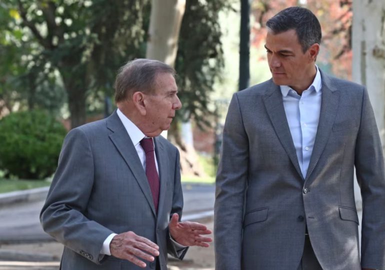 Pedro Sánchez y venezolano Edmundo González se reúnen en un encuentro “privado”